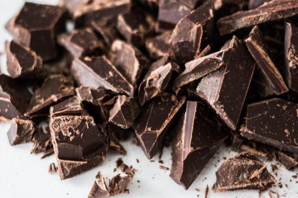 Chopped chocolate